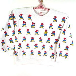 Vintage Jane Colby Willy Bears 1986 Womens Size XL (42) Workout Bears